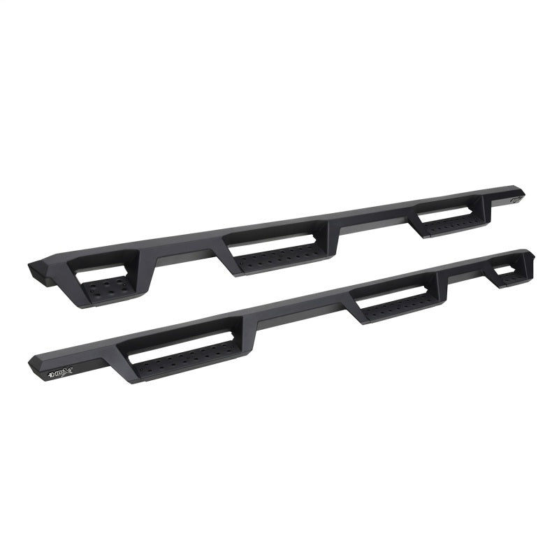 Westin 2019 Chevrolet Silverado/Sierra 1500 (5.5ft) Drop Wheel to Wheel Nerf Step Bars - Txt Black