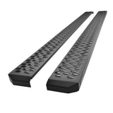 Westin Grate Steps Running Boards 90 in - Textured Black