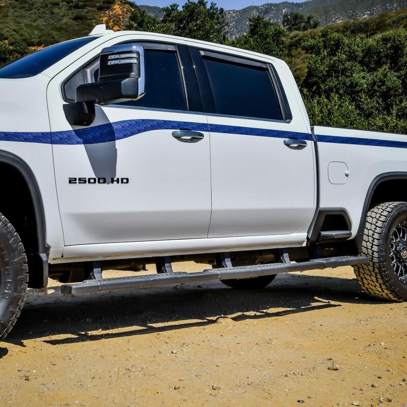 Westin 2020 Chevy Silverado 2500 Crew Cab (6.5ft Bed) R5 M-Series XD W2W Nerf Bars - Textured Black