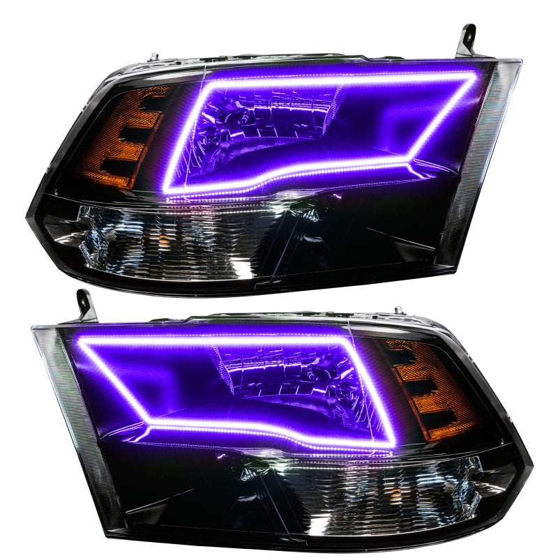 Oracle Lighting 09-18 Ram 1500 Sport Pre-Assembled w/Switchback Halo Headlights SEE WARRANTY