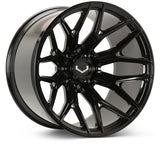 Vossen VFX-03 24x14 - 6x139.7 - ET44 - Mega Deep - 78.1 - Gloss Black Wheel