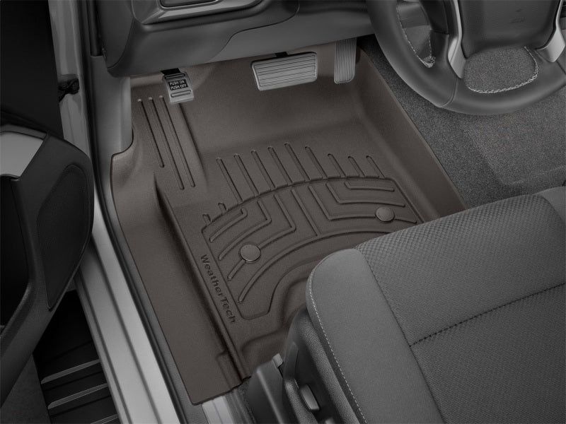 WeatherTech 22-24 Infiniti QX60 Front FloorLiner HP - Cocoa