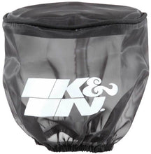 Load image into Gallery viewer, K&amp;N Black Drycharger Round Straight Air Filter Wrap 4.5in ID x 4in H