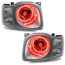 Load image into Gallery viewer, Oracle Lighting 02-04 Nissan Xterra SE Pre-Assembled LED Halo Headlights -Red