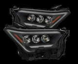 AlphaRex 2024 Toyota Tacoma NOVA-Series Projector Headlights (Pair) - Black w/Activation Light