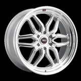 Weld Racing 22x9.5 Laguna 6 6x135 ET25 BS6.23 Gloss Silver Machine 87.1