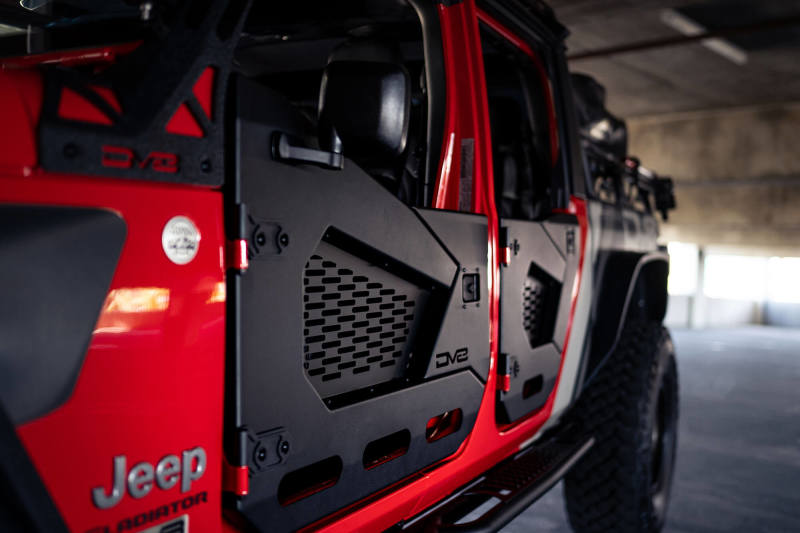 DV8 Offroad 18-22 Jeep Wrangler JL/JT Spec Series Half Doors - Front Set