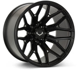 Vossen VFX-03 22x10 - 8x180 - ET18 - Super Deep - 124.3 - Satin Black Wheel