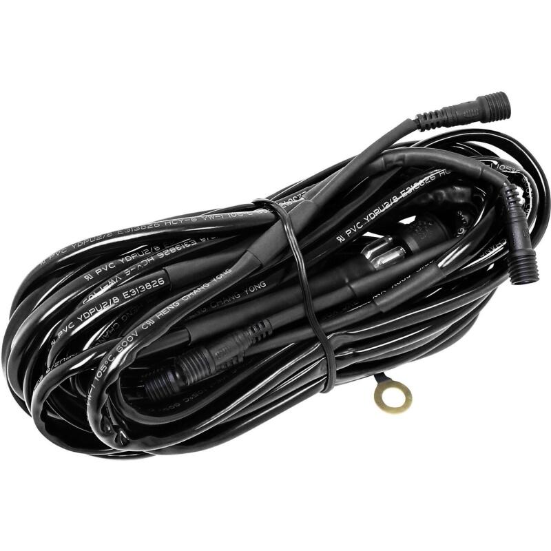 Westin Universal LED Rock Light Kit - 4 Lights - 14ft 9in Wiring Harness & Switch
