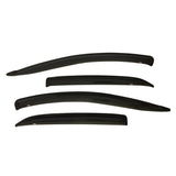 Westin 2014-2018 Toyota Corolla Wade Slim Wind Deflector 4pc - Smoke