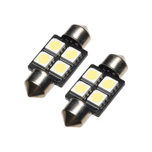 Load image into Gallery viewer, Oracle 33MM 4 LED 3-Chip Festoon Bulbs (Pair) - Cool White SEE WARRANTY