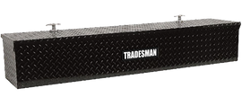 Tradesman Aluminum Flush Mount Truck Tool Box (60in.) - Black