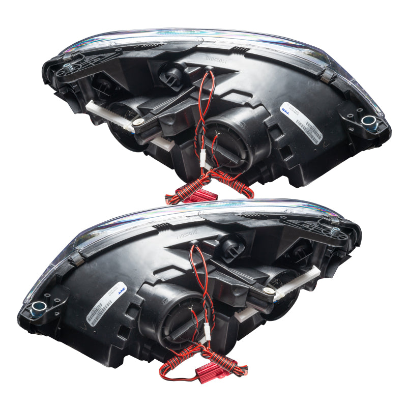 Oracle 08-11 Mercedes Benz C-Class Pre-Assembled Headlights Chrome - w/ Simple Cntrl
