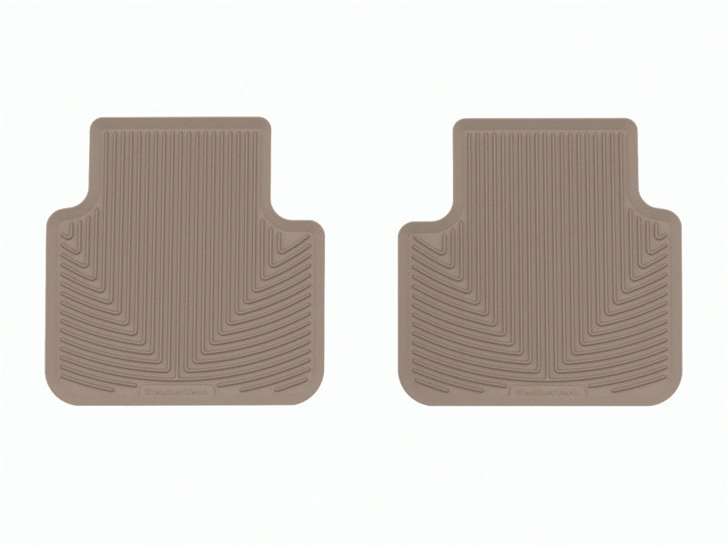 WeatherTech 18-24 Volkswagen Atlas (Incl. 20-24 Cross Sport) Rear Rubber Mats - Tan