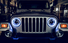 Load image into Gallery viewer, Oracle Jeep Wrangler TJ 97-06 LED Waterproof Halo Kit - White SEE WARRANTY