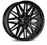 Vossen HF6-5 22X9.5 / 6X139.7 / ET30 / Deep Face / 95.1 - Gloss Black Wheel