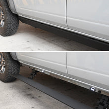 Load image into Gallery viewer, RealTruck 19-24 Ram 1500 Quad Cab 4dr VoltStep Electric Running Board Kit (No Drill) - Tex. Blk