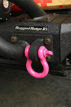 Load image into Gallery viewer, Rugged Ridge Pink 3/4in D-Ring Shackles