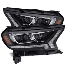 Load image into Gallery viewer, AlphaRex 2019+ Ford Ranger PRO-Series Proj Headlights Plank Style Black w/Seq Signal/DRL