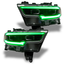 Load image into Gallery viewer, Oracle 19-21 RAM 1500 Projector LED Headlight DRL Kit - RGBW+A w/ RF Controller