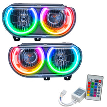 Load image into Gallery viewer, Oracle 08-14 Dodge Challenger SMD HL (Non-HID) - ColorSHIFT w/ Simple Controller