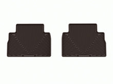 Load image into Gallery viewer, WeatherTech 21-23 Hyundai Santa Fe (Incl. 22-23 Plug-In Hybrid) Rear All-Weather Floor Mats - Cocoa