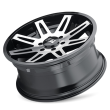 Load image into Gallery viewer, ION Type 142 17x9 / 5x127 BP / -12mm Offset / 78.1mm Hub Black/Machined Wheel