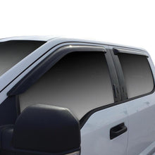 Load image into Gallery viewer, Westin 2015-2018 Ford F-150 SuperCrew Wade Slim Wind Deflector 4pc - Smoke