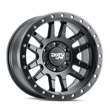 Load image into Gallery viewer, Dirty Life 9309 Canyon Pro 17x9/6x135 BP/0mm Offset/87.1mm Hub Matte Black Wheel - Beadlock