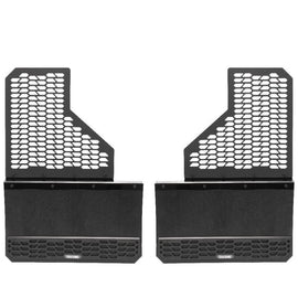 Putco 11-16 Ford SuperDuty Dually - (Fits Rear) - Set of 2 Mud Skins - HDPE w/ Hex Shield