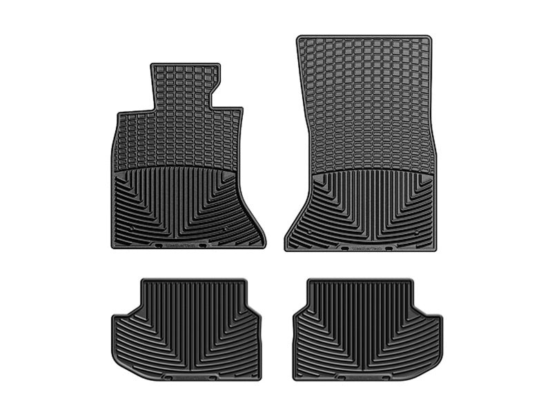 WT Rubber Mats - Front - Blk