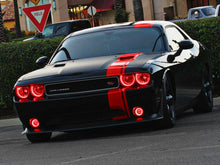 Load image into Gallery viewer, Oracle Dodge Challenger 08-14 LED Waterproof Halo Kit - Red SEE WARRANTY