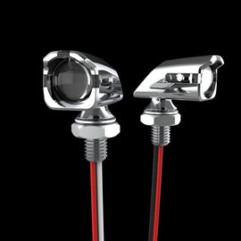 XK Glow Mini Turn Signal Front/Rear Chrome x4