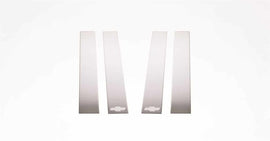 Putco 14-14 Chevrolet Silverado HD - (Ext Cab) - 4pcs Stainless Steel Pillar Posts Classic