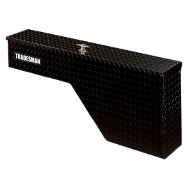 Tradesman Aluminum Fender Well Truck Tool Box (60in.) - Black