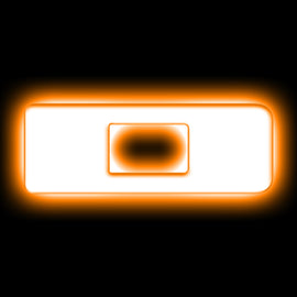 ORACLE Lighting Universal Illuminated LED Letter Badges - Matte Wht Surface Finish - D