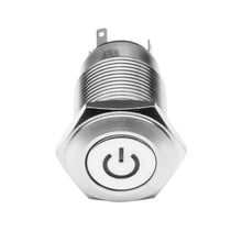 Load image into Gallery viewer, Oracle Pre-Wired Power Symbol On/Off Flush Mount LED Switch - UV/Purple