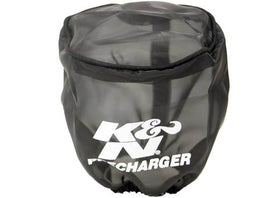 K&N PreCharger Air Filter Wrap Black Universal 4in. Height 4in. Inside Diameter