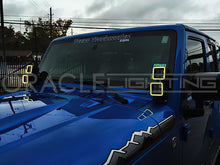 Load image into Gallery viewer, Oracle Off-Road 3in W Square Spotlight with Halo - ColorSHIFT