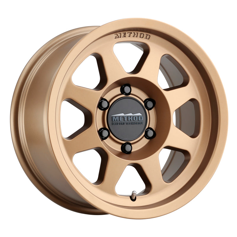 Method MR701 17x7.5 +50mm Offset 6x130 84.1mm CB Method Bronze Wheel