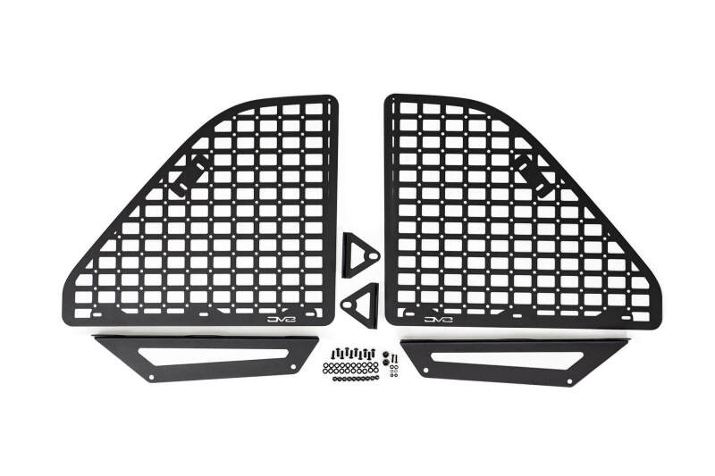 DV8 Offroad 2018+ Jeep Wrangler Rear Window Molle Panels