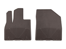 Load image into Gallery viewer, WeatherTech 20-24 Hyundai Palisade Front Rubber Mats - Cocoa