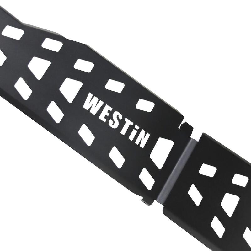 Westin 18-22 Jeep Wrangler JLU 4dr. (Excl. 4xe) Gas Tank Skid Plate - Tex. Blk