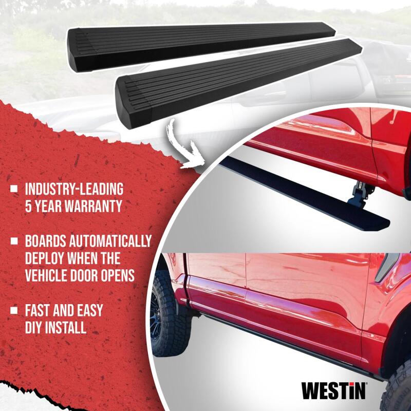 Westin 07-18 Jeep Wrangler JK Unlimited Pro-e Electric Running Boards