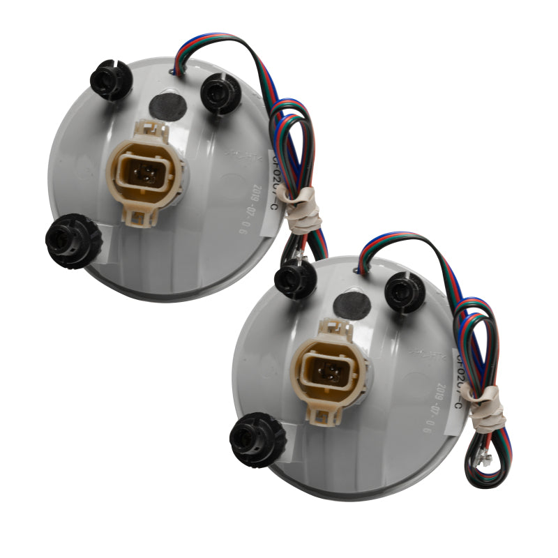 Oracle Lighting 14-15 GMC Sierra 1500 Pre-Assembled LED Halo Fog Lights -Red