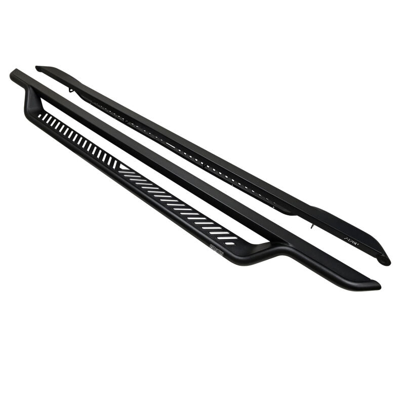 Westin 22-26 Toyota Tundra CrewMax Cab Outlaw Drop Running Boards - Textured Black