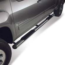 Load image into Gallery viewer, Westin 2004-2013 Chevy Silverado 1500 Crew Cab Premier Oval Nerf Step Bar Mount Kit - Black