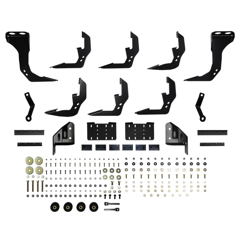 Westin 2019 Chevrolet Silverado/Sierra 1500 Crew Cab (5.5ft) R5 Modular Nerf Step Bars - Black