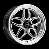 Weld S107 20X10.5 Laguna 5X127 ET13 BS6.25 Gloss Black MIL Dia 78.1