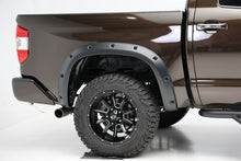 Load image into Gallery viewer, Bushwacker 14-21 Toyota Tundra Forge Style Pocket/Rivet Flares 4pc - Black